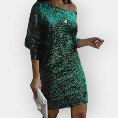 Impactante – Třpytivé flitrované šaty