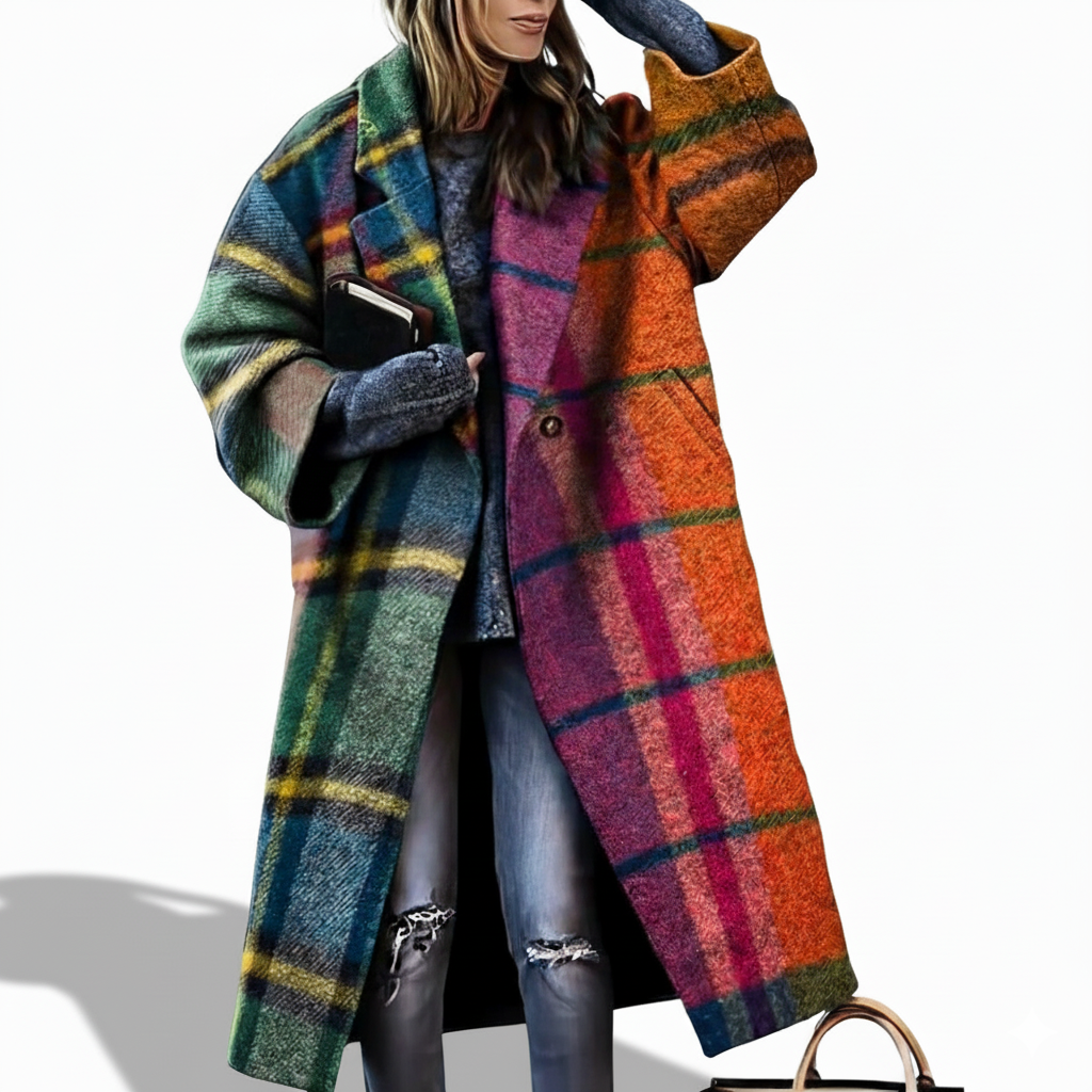 NATALIA - Hřejivý oversize kabát