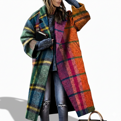 NATALIA - Hřejivý oversize kabát