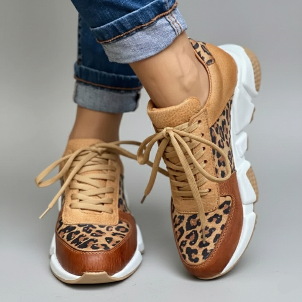 Joliné – Leopardí dámské sneakers
