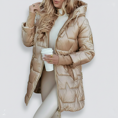 Nolwen – Zimní kabát s kapucí