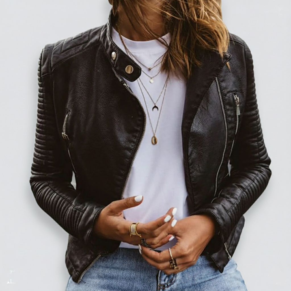 Santana – Elegantní kožená bunda