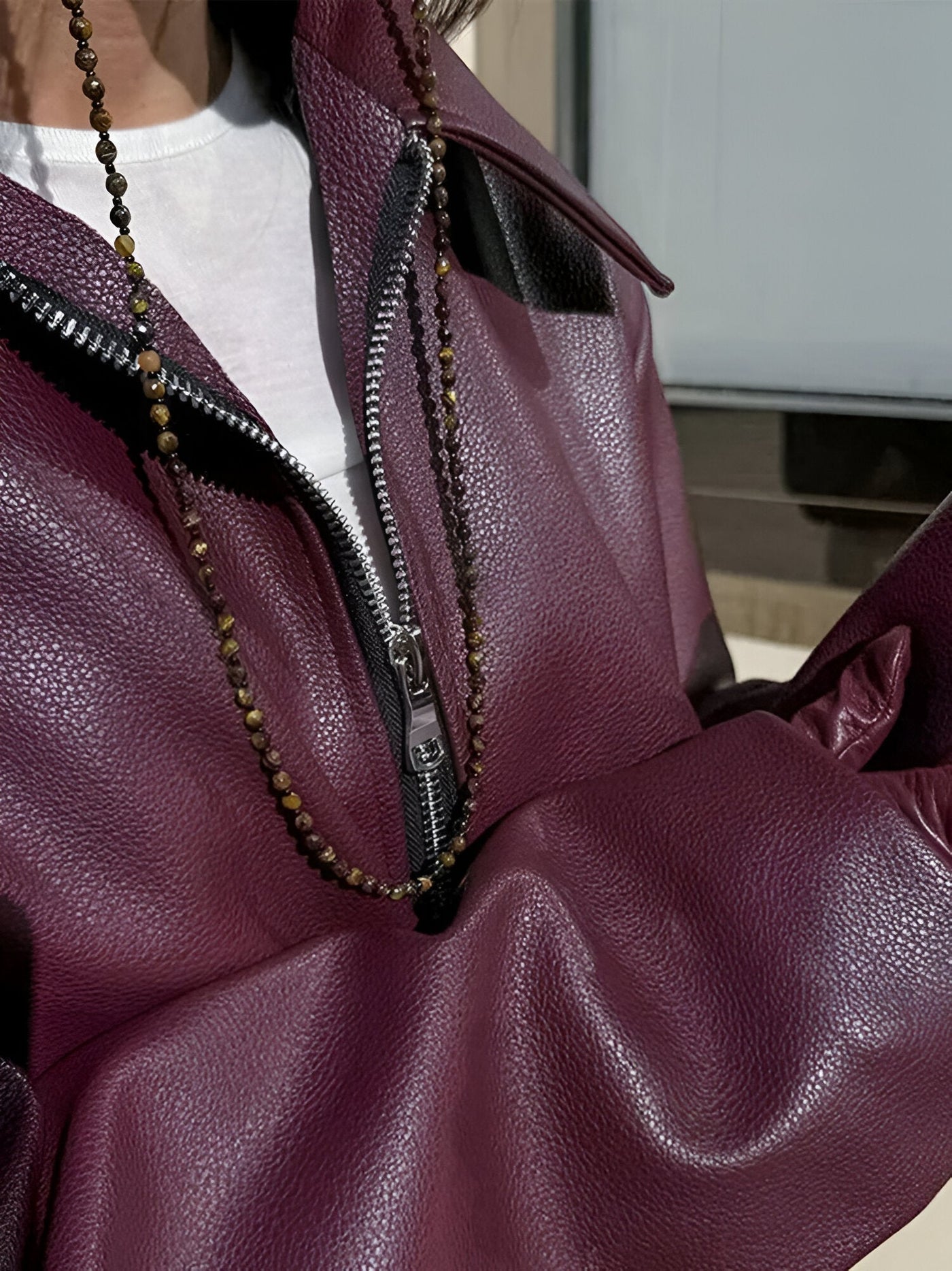 Julia – Kožená bomber bunda