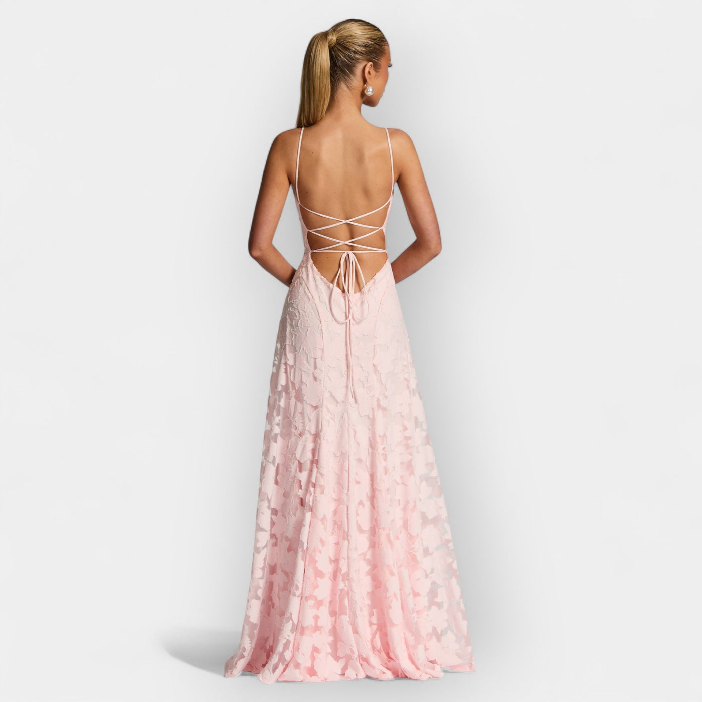 Encaje – Dlouhé krajkové šaty