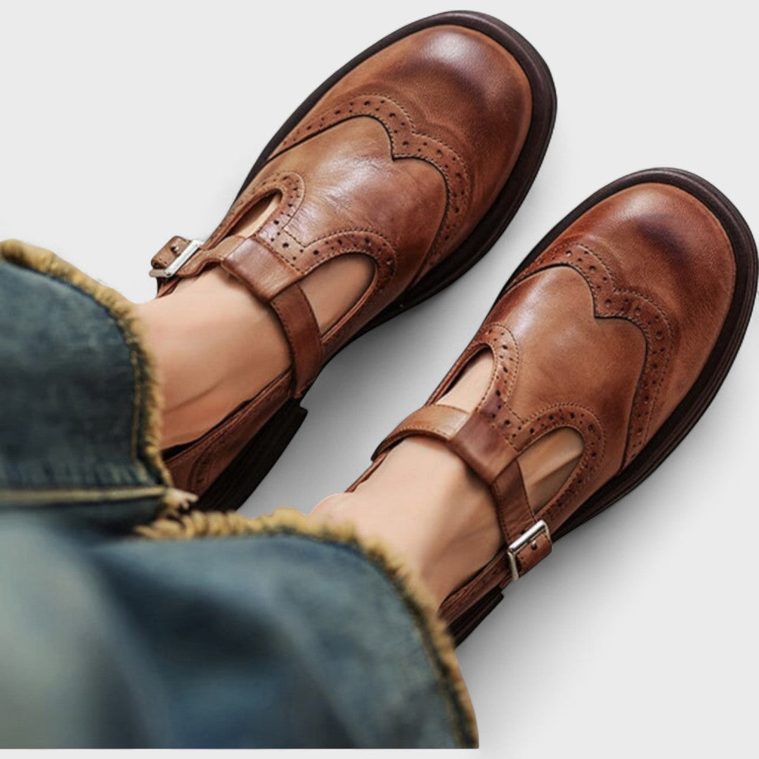 Elisa – Kožené polobotky