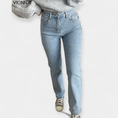 Veraniegos – Džínsy s jemným leskem